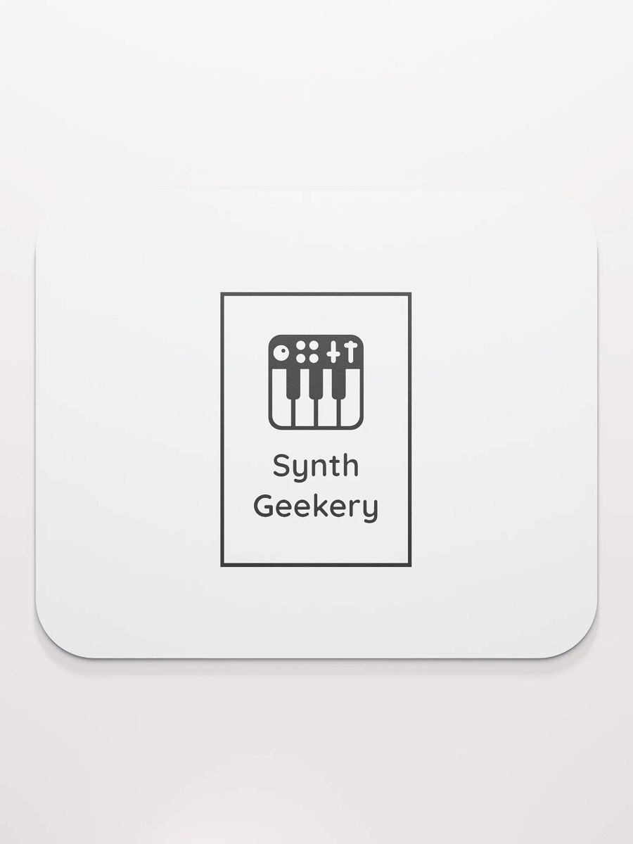 Synth Geekery Mouse Mat product image (2)