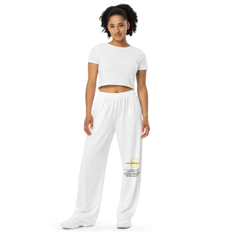 symmetry Cozy Pants - yellow line product image (2)