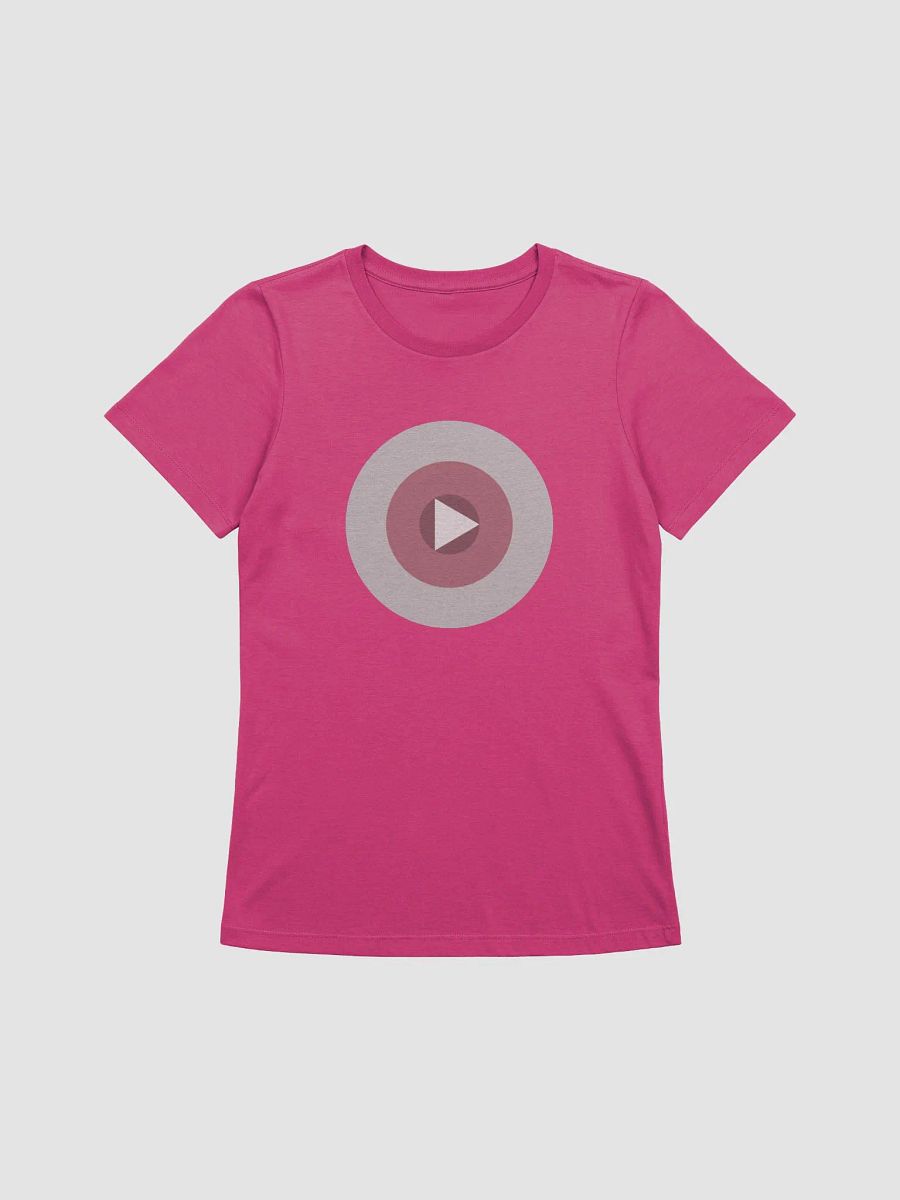 Confident Live Logo Women's Tee (Pink/Red) product image (1)