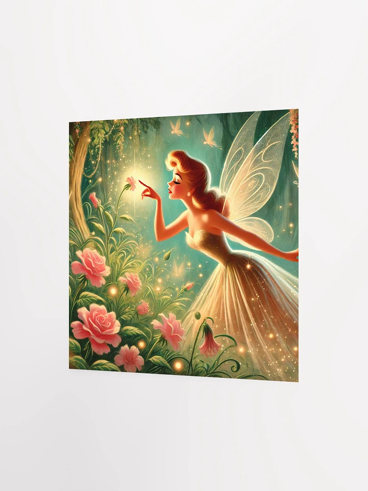 Enchanted Forest Flower Fairy Matte Poster product image (9)