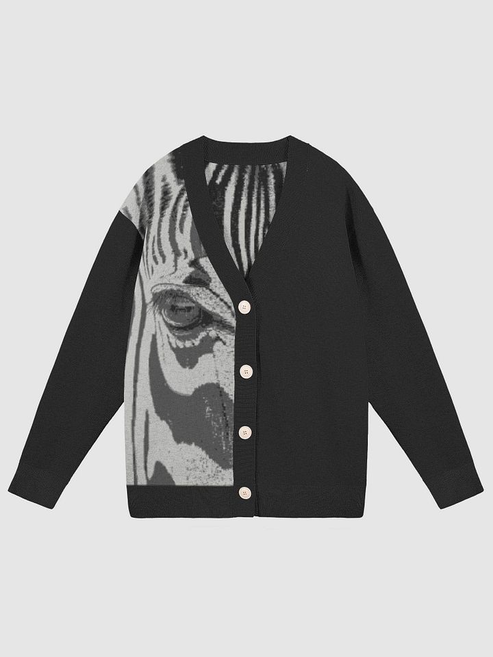 Zebra Eyes Knitted Cardigan (Exclusive) product image (4)