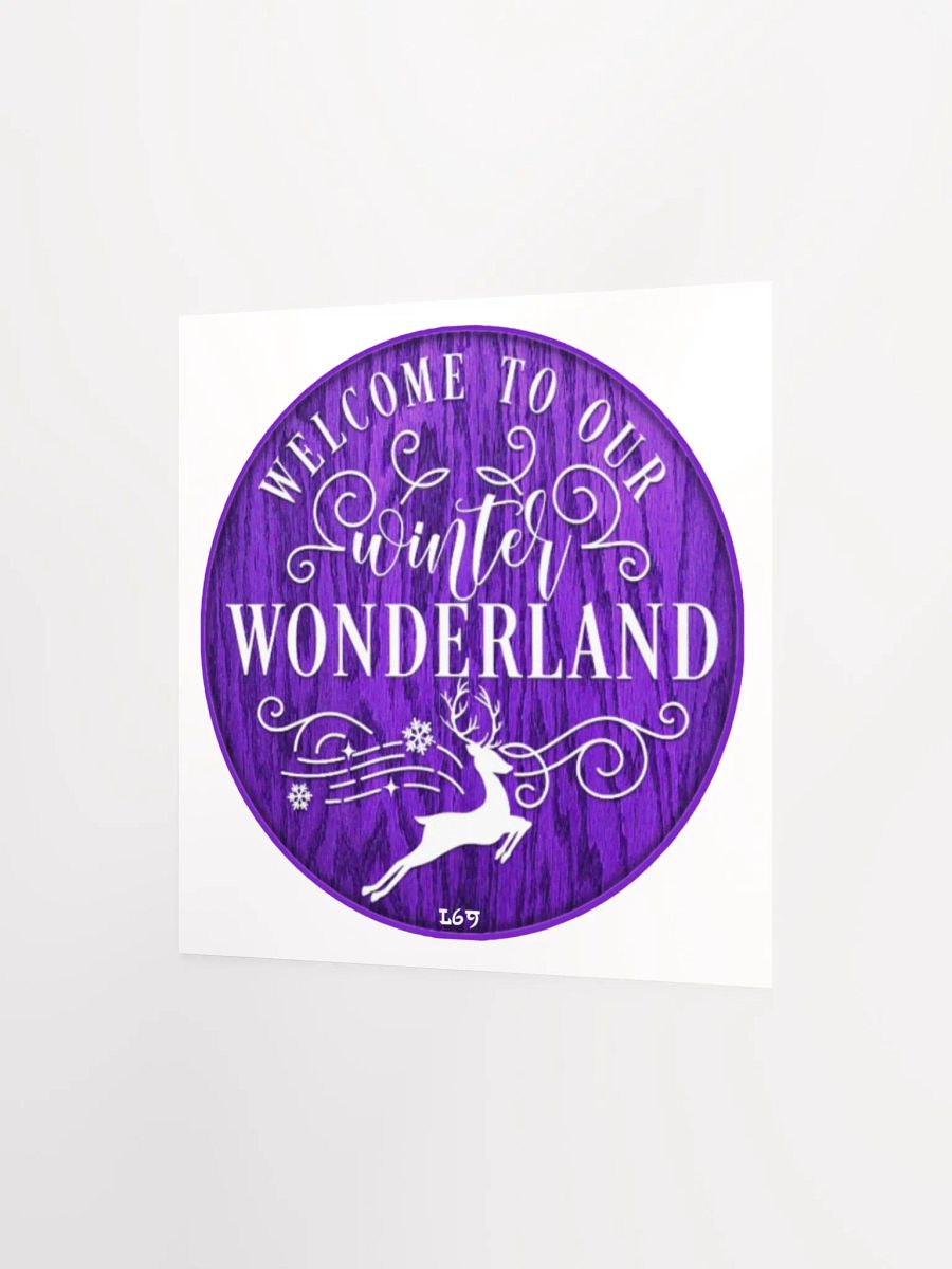 WELCOME TO OUR WINTER WONDERLAND product image (17)