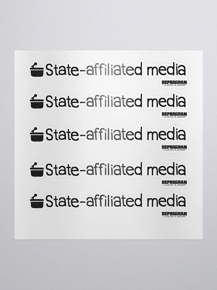 State-affiliated Sticker product image (1)