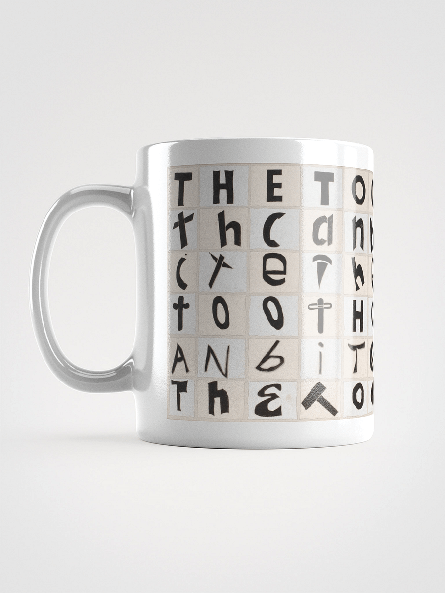 The Tooth Can Bite White Glossy Mug product image (6)