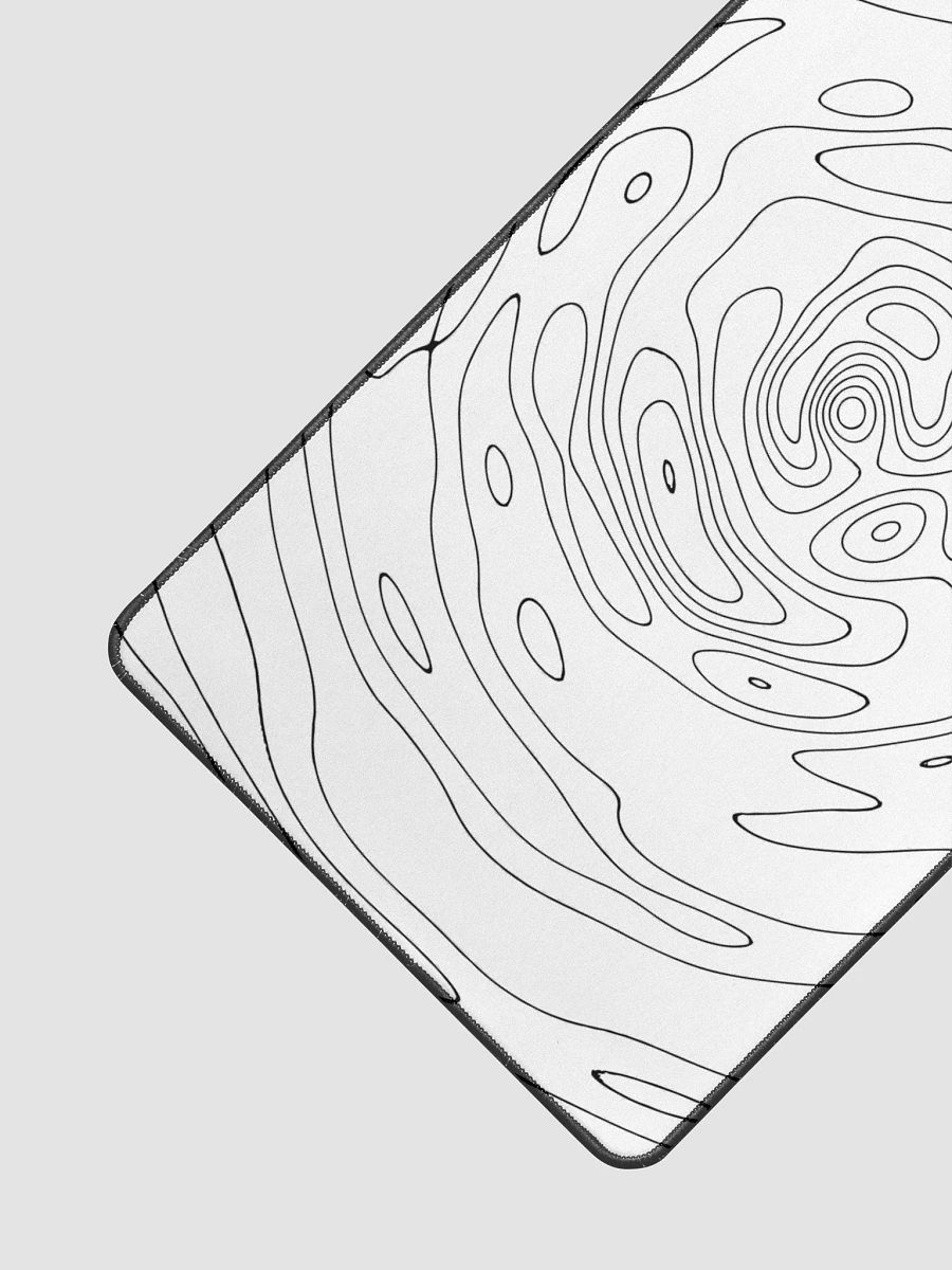 White Topo Mousepad Stocked Up product image (3)