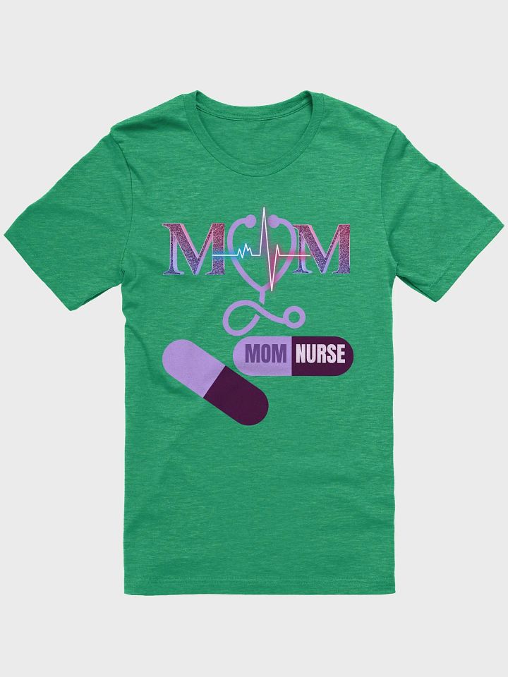 Heartbeat Nurse MOM T-Shirt product image (3)
