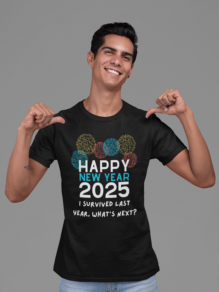 New Year Humor#11 Heavyweight T-shirt product image (1)