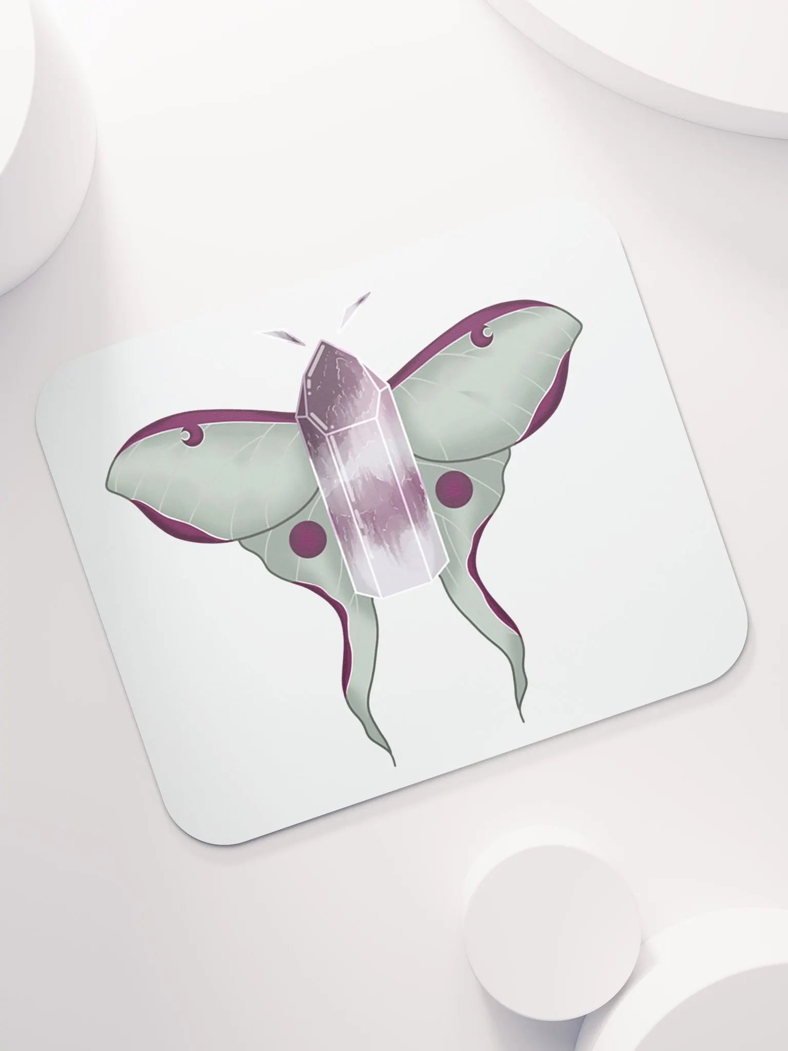 Crystal Moth Mousepad product image (7)