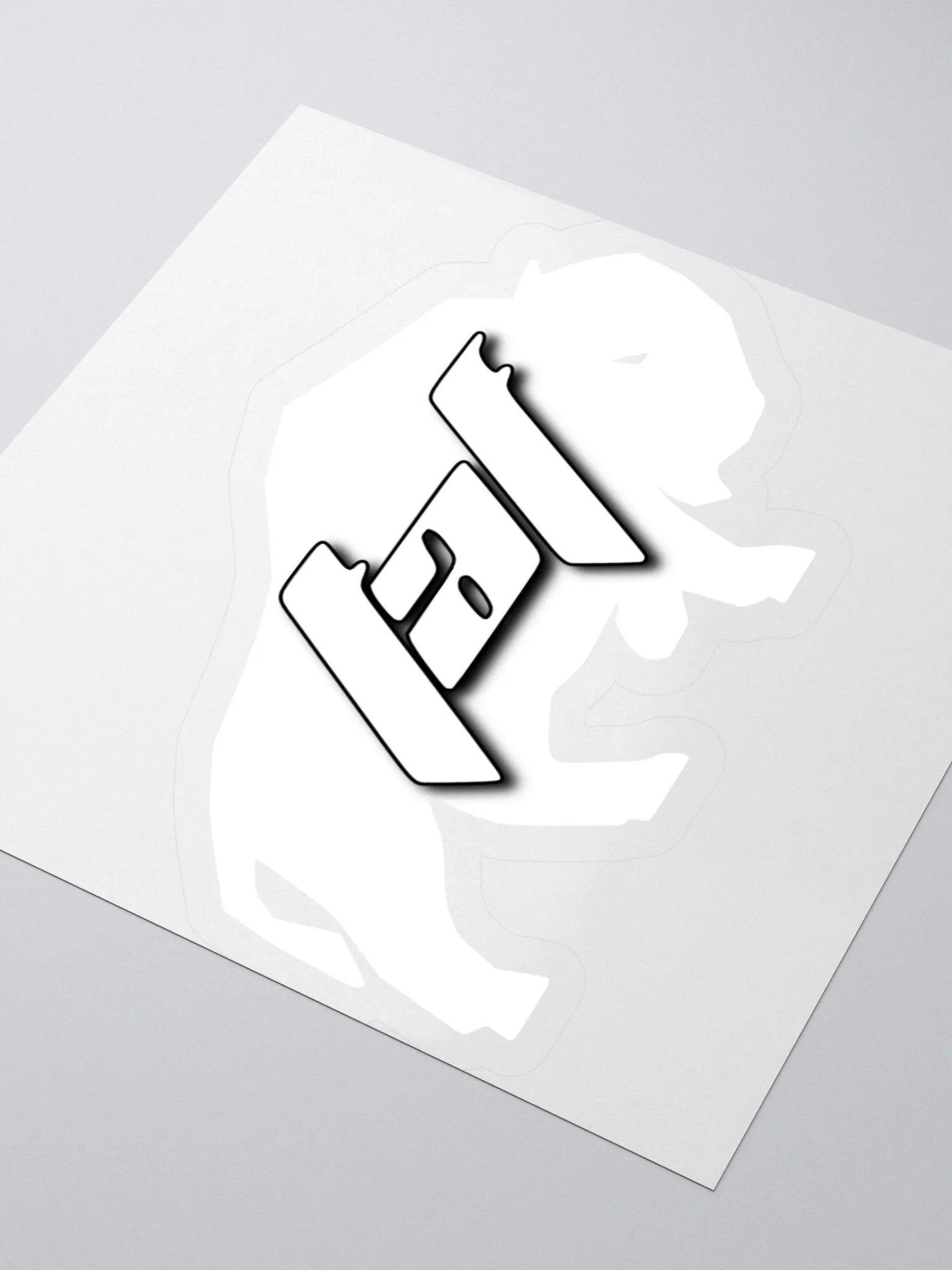 Official Bison Logo - White/Black product image (3)