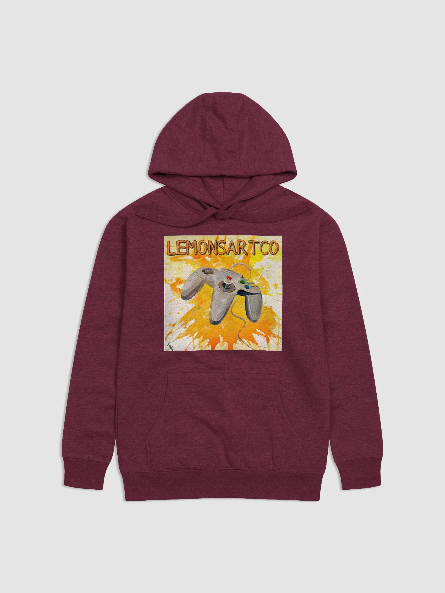 The 64 Controller Splatter Hoodie product image (3)