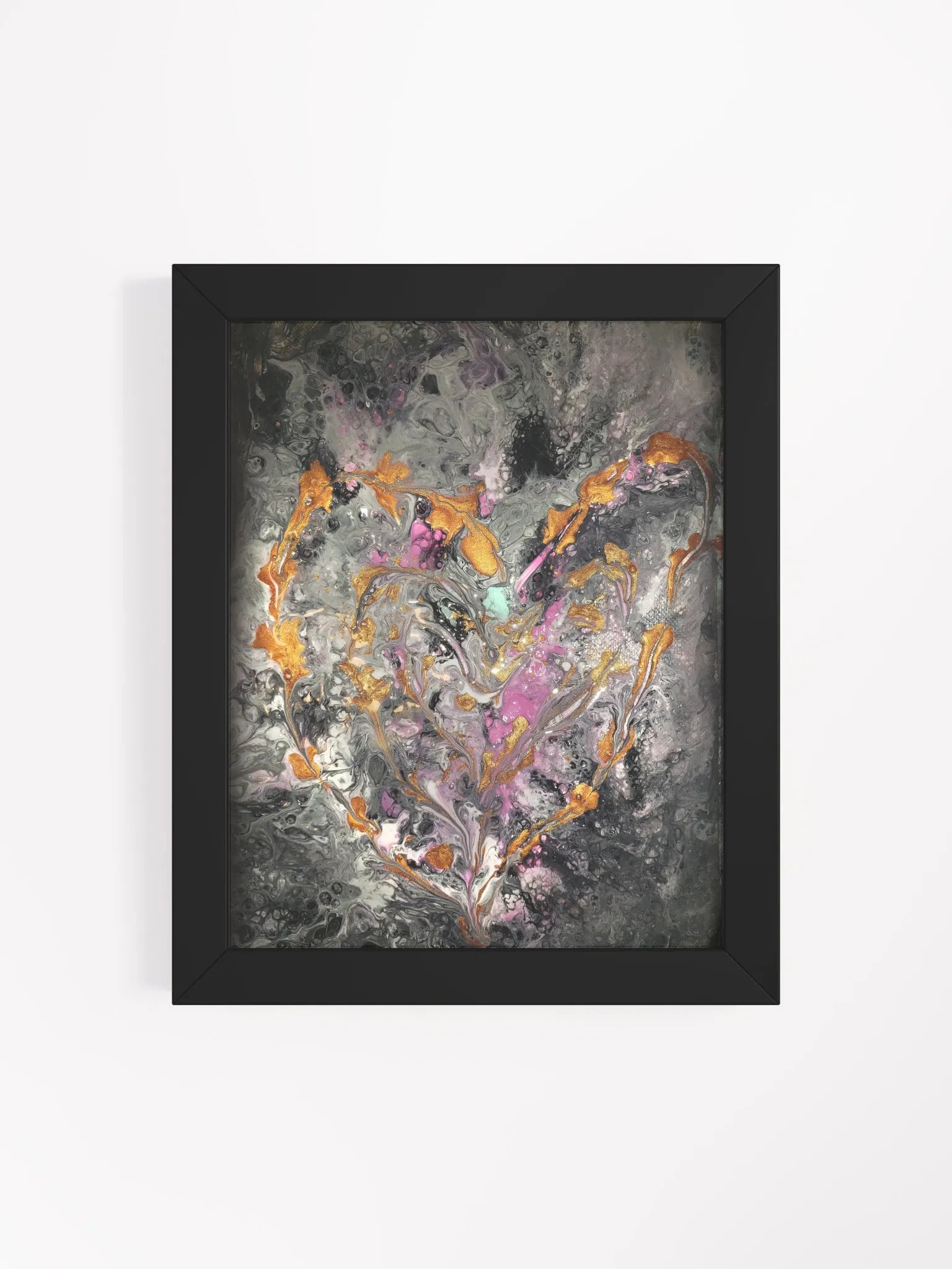 Golden Heart in the Dark Print product image (46)