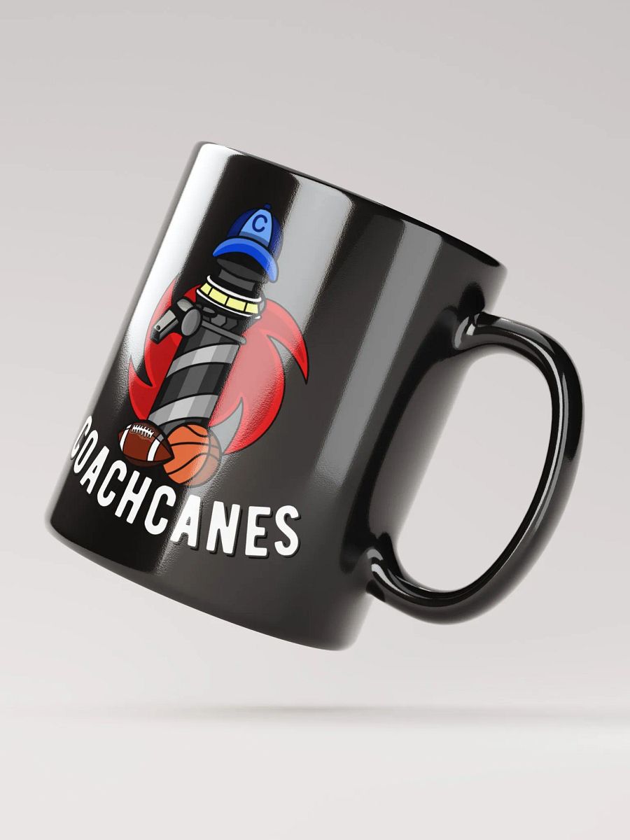 Logo V2 Black Glossy Mug product image (4)