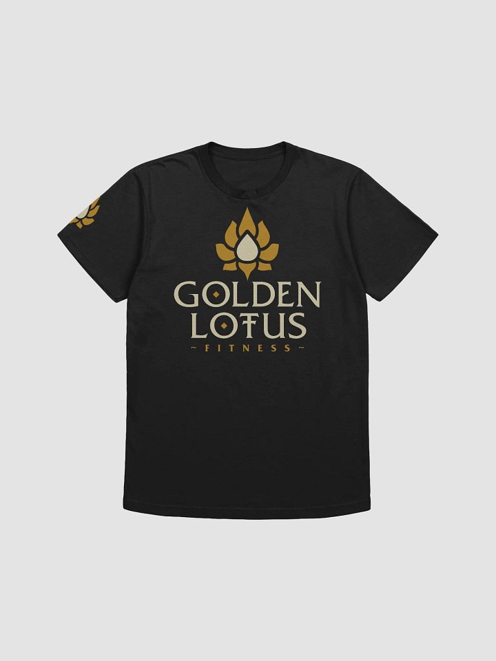 No Mud. No Lotus. Black T-shirt product image (1)