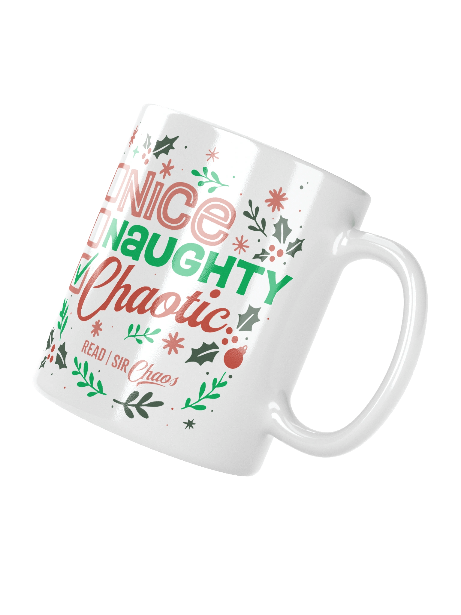 Nice, Naughty, Chaotic White Mug product image (8)
