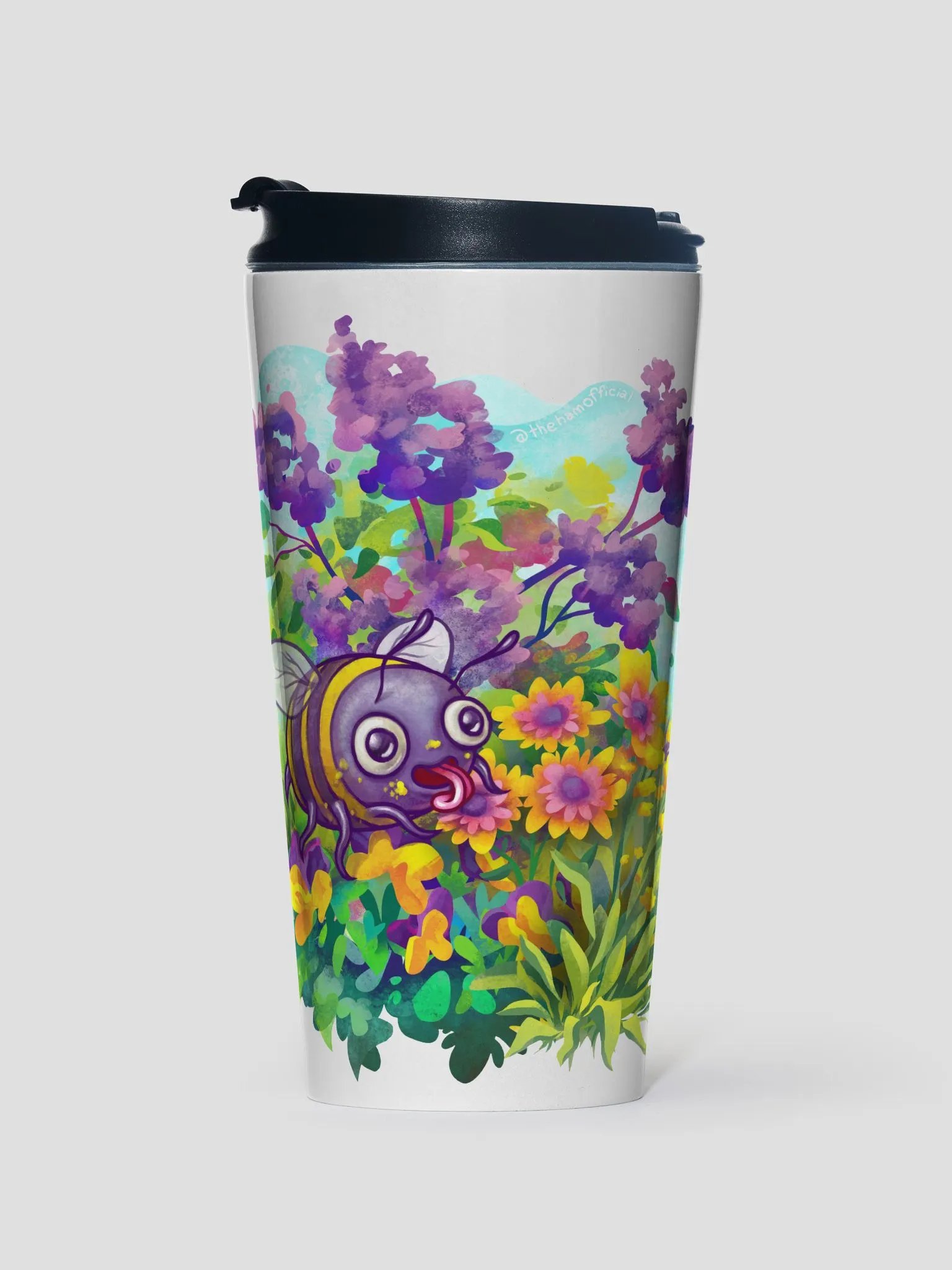 Gettin' Pollenated Stainless Steel Travel Mug product image (1)