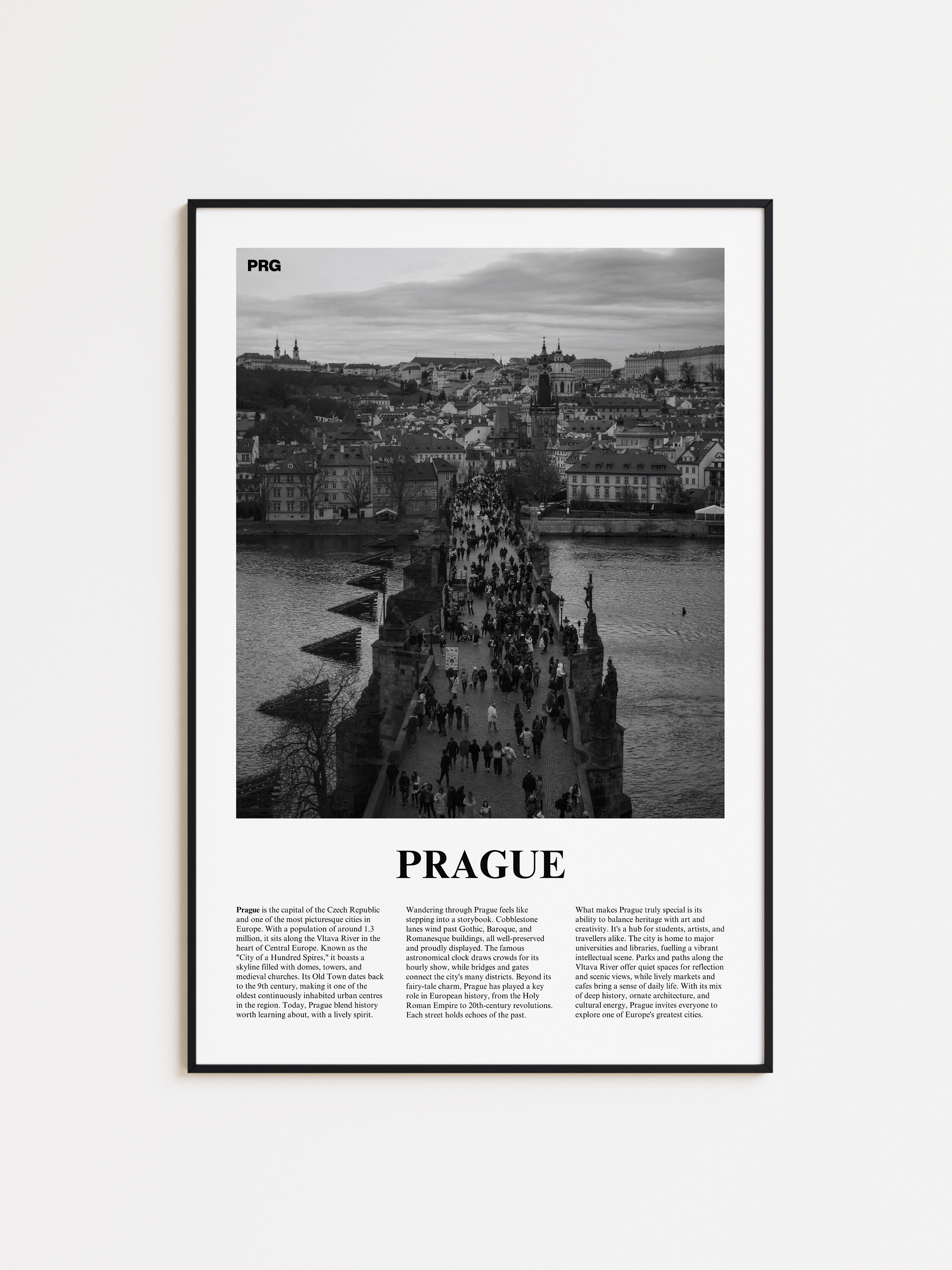 Prague 03 Newspaper Poster product image (1)