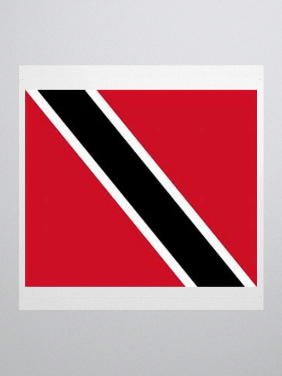 Trinidad and Tobago Flag Sticker - Premium Vinyl Design for National Pride product image (1)