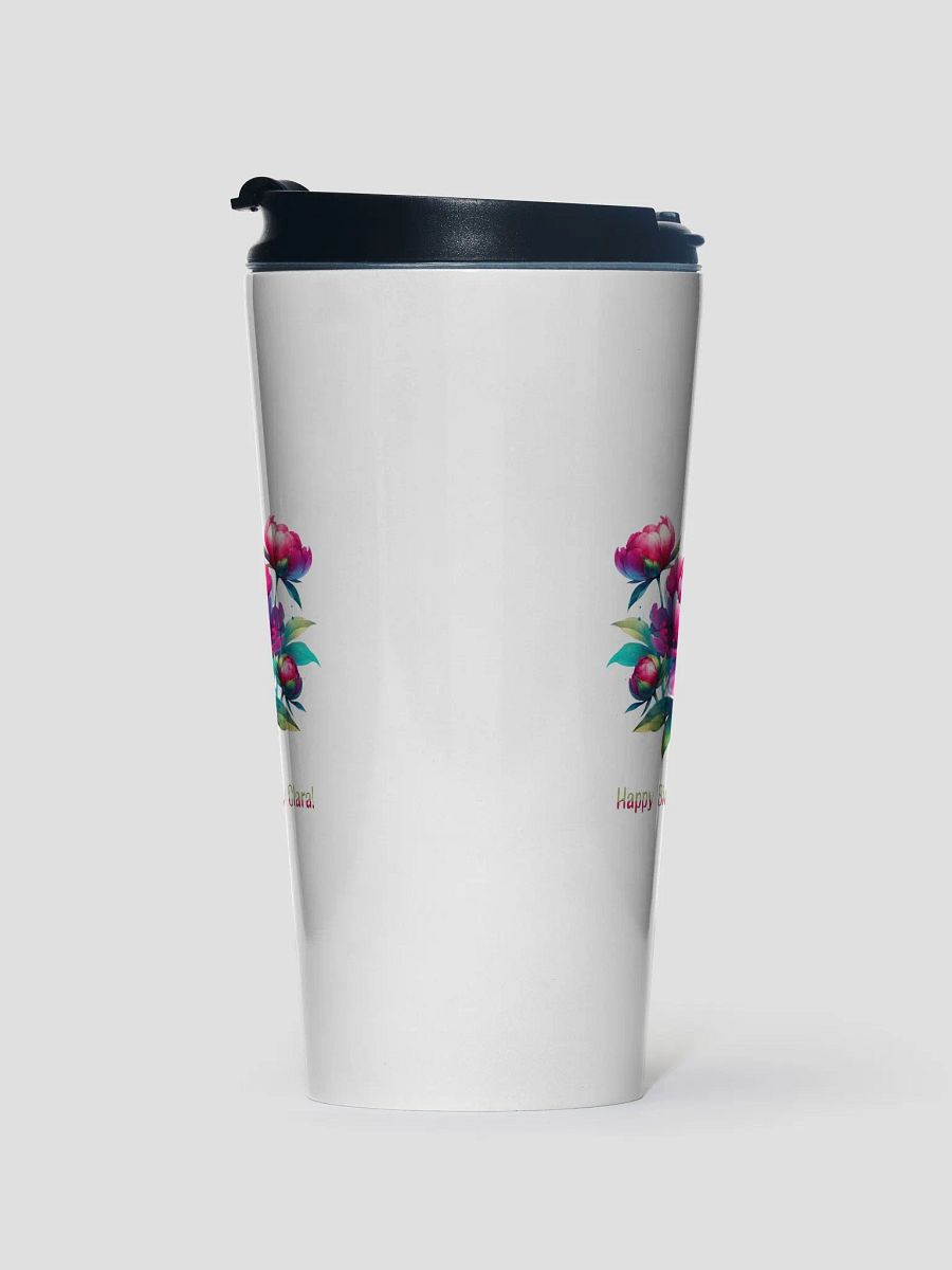 Happy Birthday Clara Travel Mug product image (1)