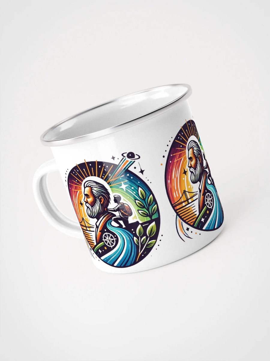 Wanderlust Vibes Enamel Mug product image (4)
