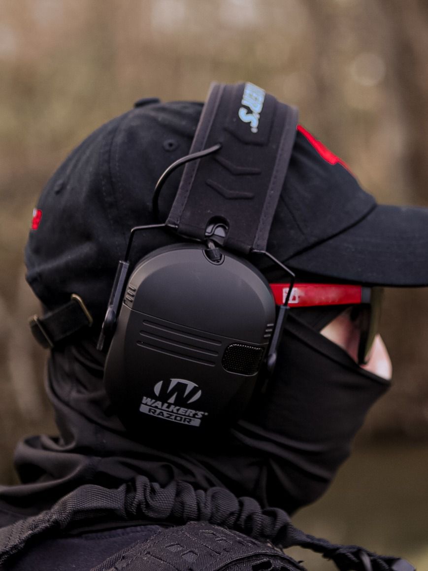 "43" Embroidered Hat (Red & Black) product image (6)