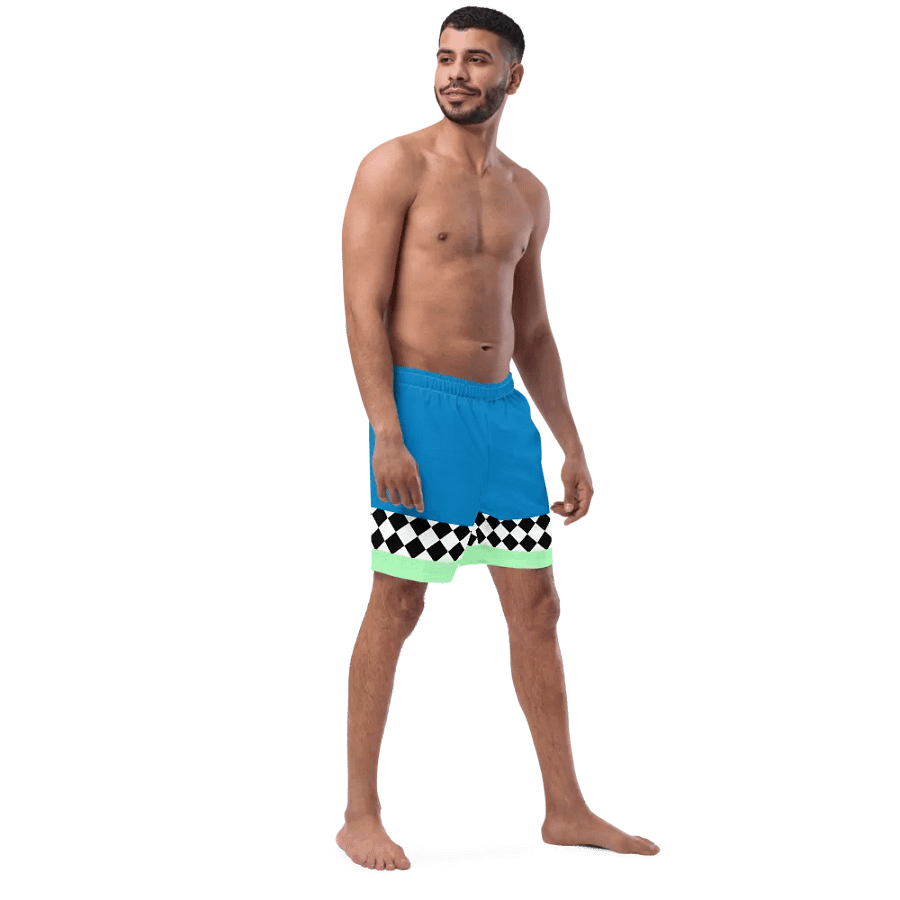 Swim Shorts {harley stripe teal} product image (5)