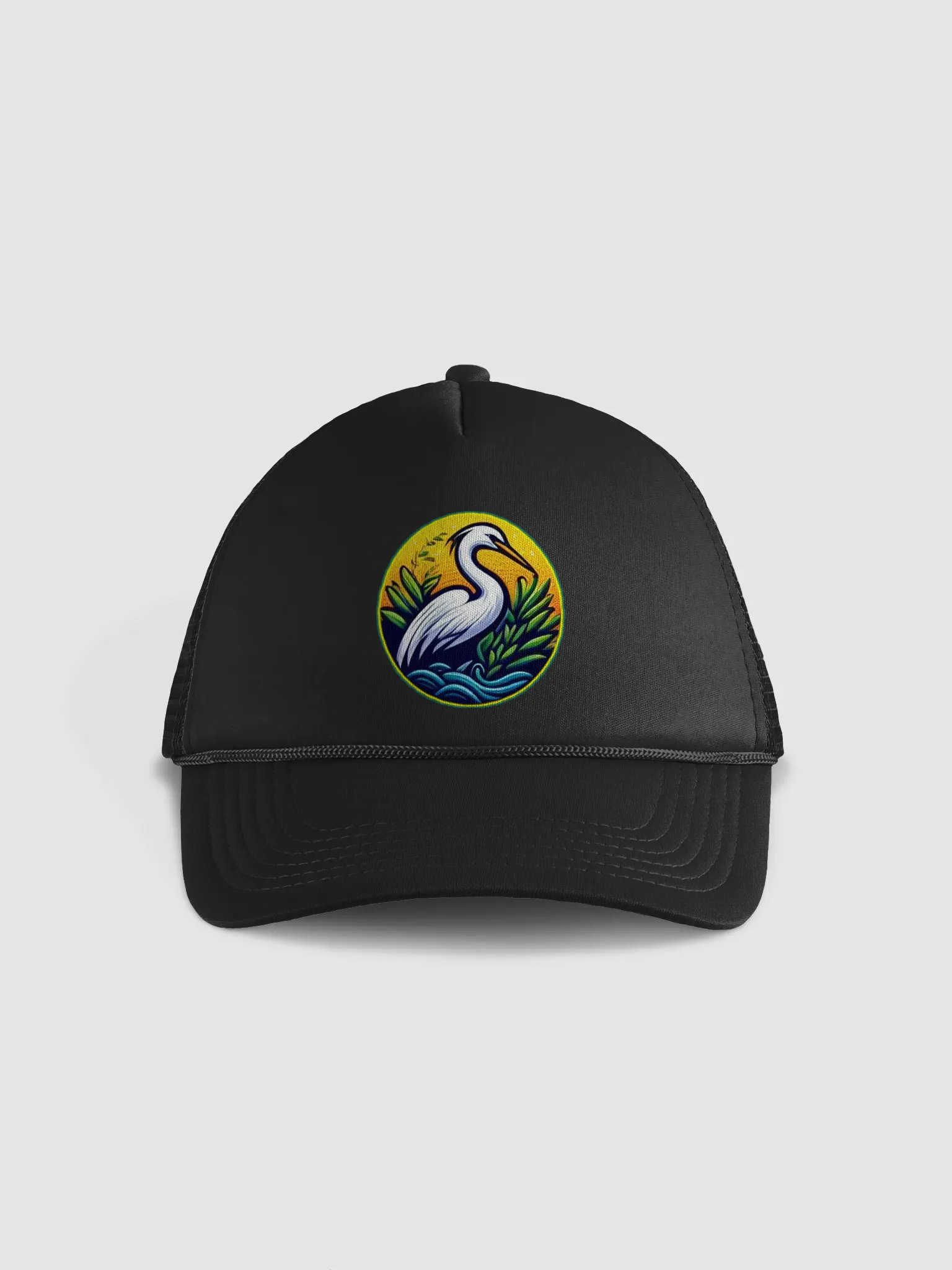 Egret Oasis Foam Trucker Hat product image (1)