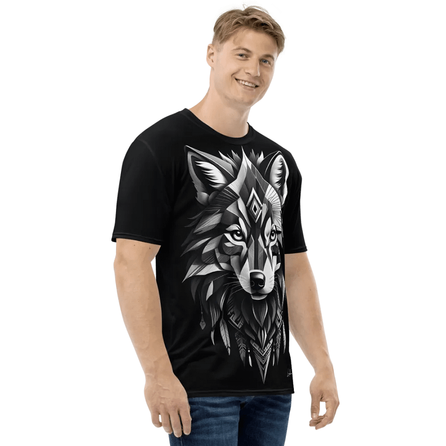 Spirit of the Wild Wolf - All-Over Print T-Shirt product image (4)
