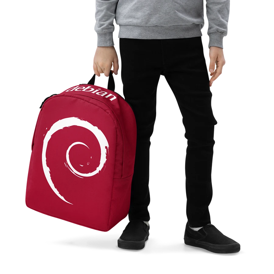 Backpack with Debian Swirl product image (8)