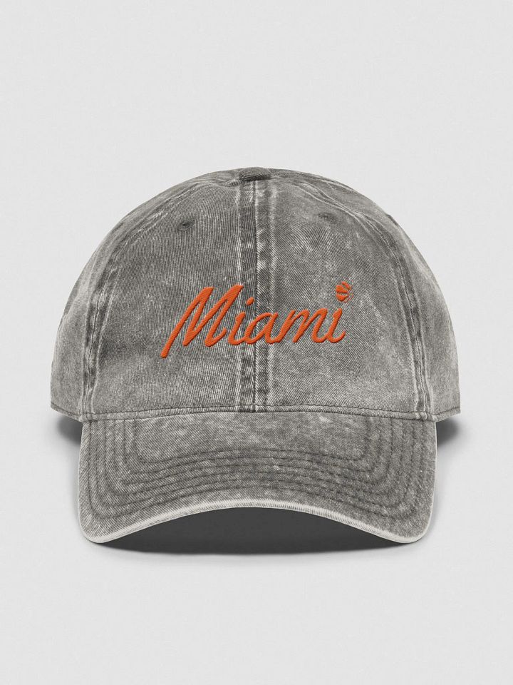 Otto Vintage Wash Dad Hat - Miami product image (1)