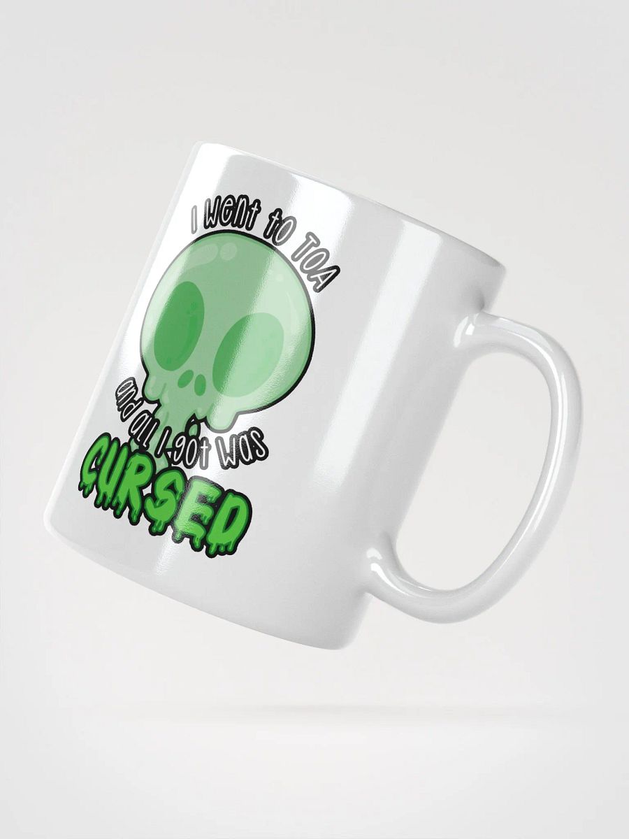 All I Got Was Cursed - Monk - White Glossy Mug product image (2)