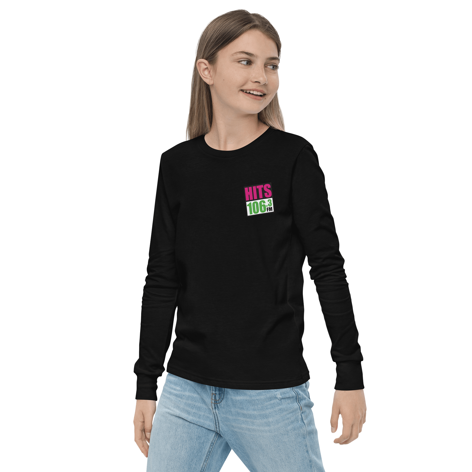 Hits 1063 Youth Long Sleeve Unisex T-shirt product image (3)
