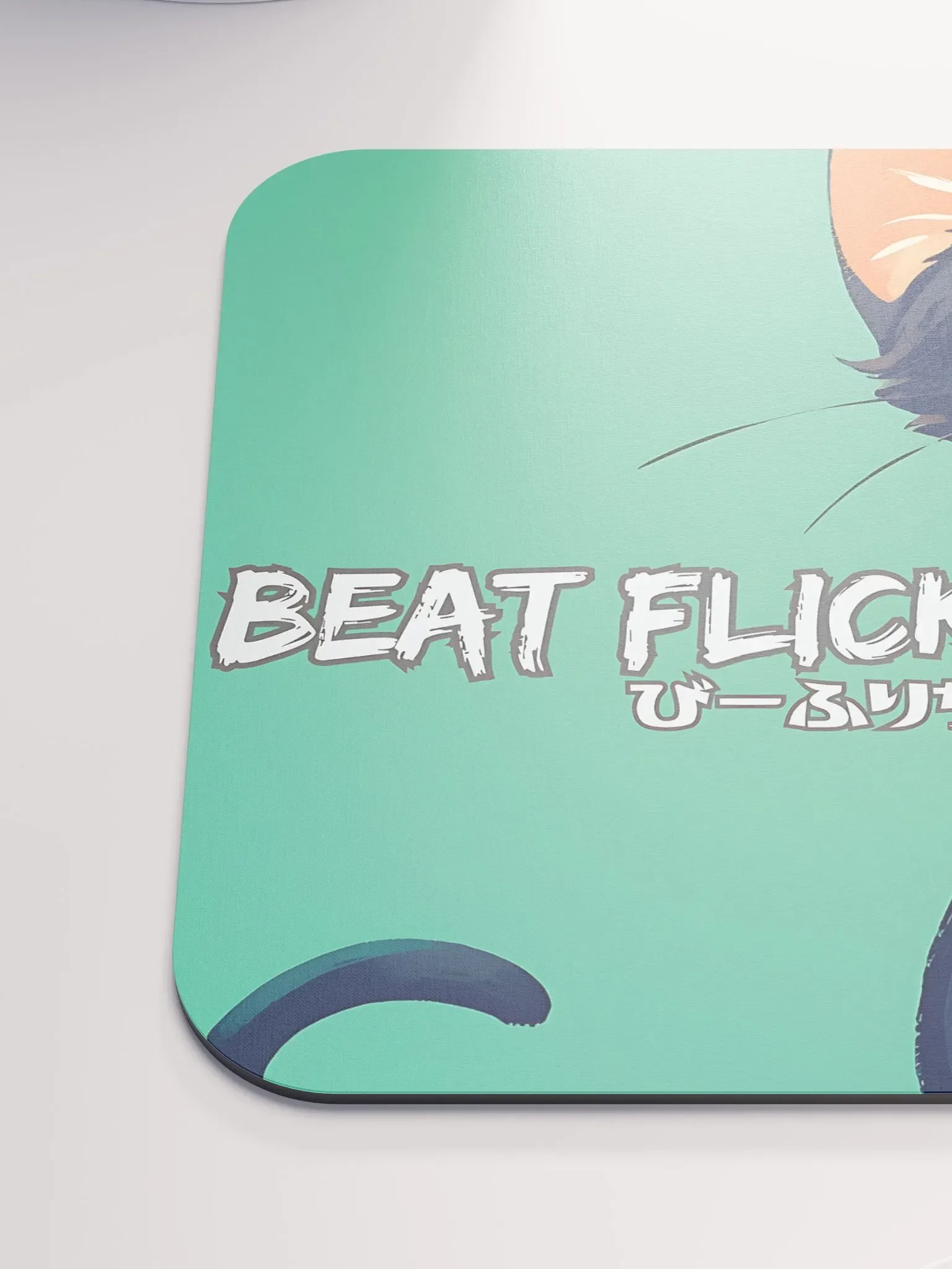 Beat Flickers Cat Whiskered Wonder Mouse Pad product image (6)
