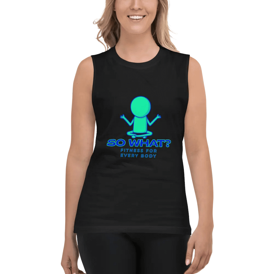 So What? Fitness Muscle Shirt product image (4)