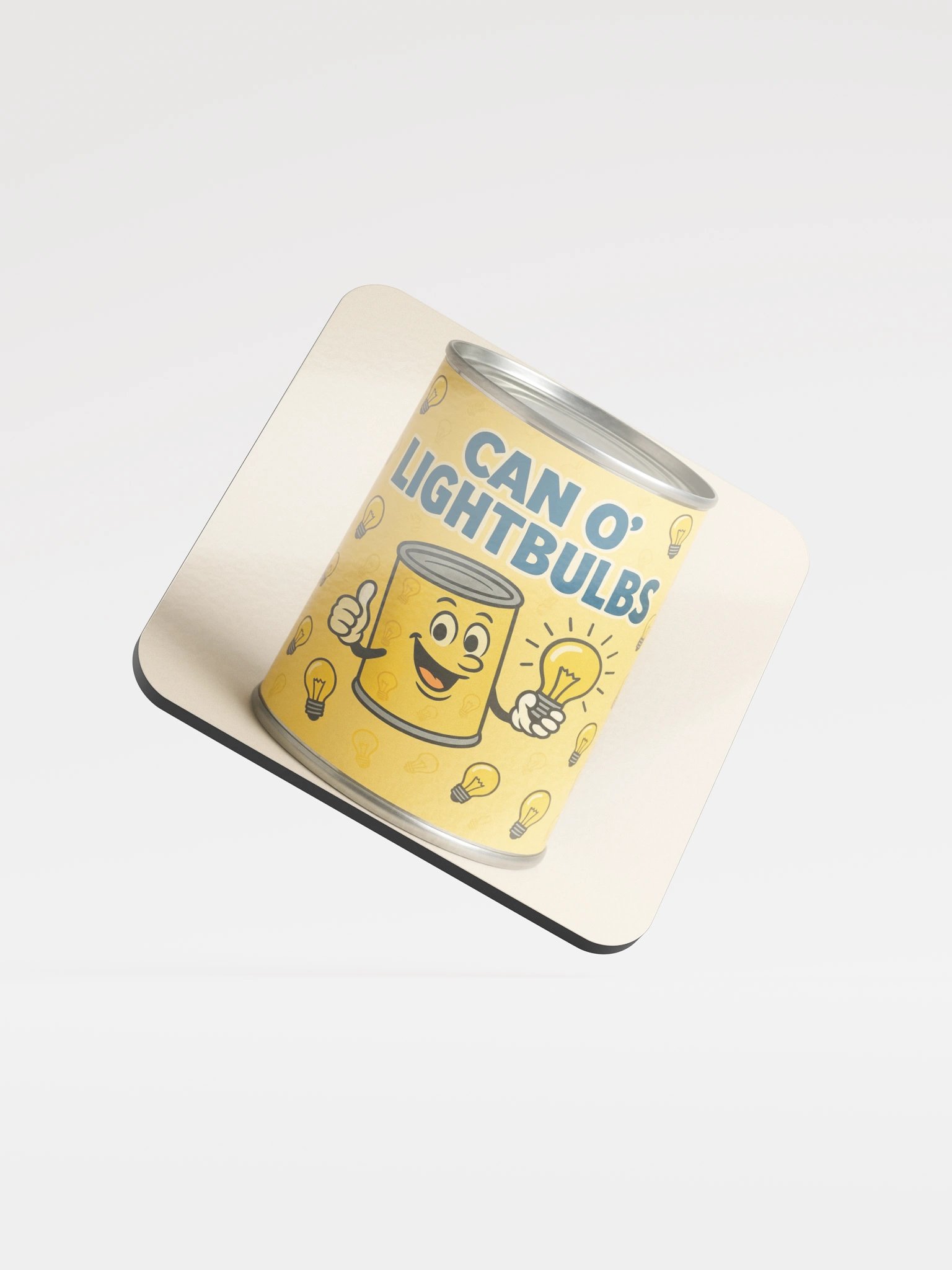 Can O’ Lightbulbs Coaster product image (1)
