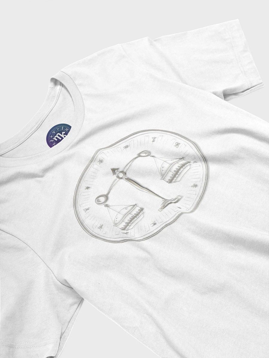 Unisex Libra Zodiac T-Shirt - Exclusive Minimalist Scales Design, Astrology Gift product image (105)