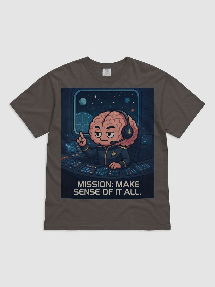 Mission: Make Sense Of It All - Space Explorer Heavyweight T-Shirt product image (1)
