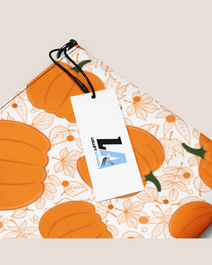 Chic Pumpkin Pattern Fall Crossbody Bag | Autumn Accessories