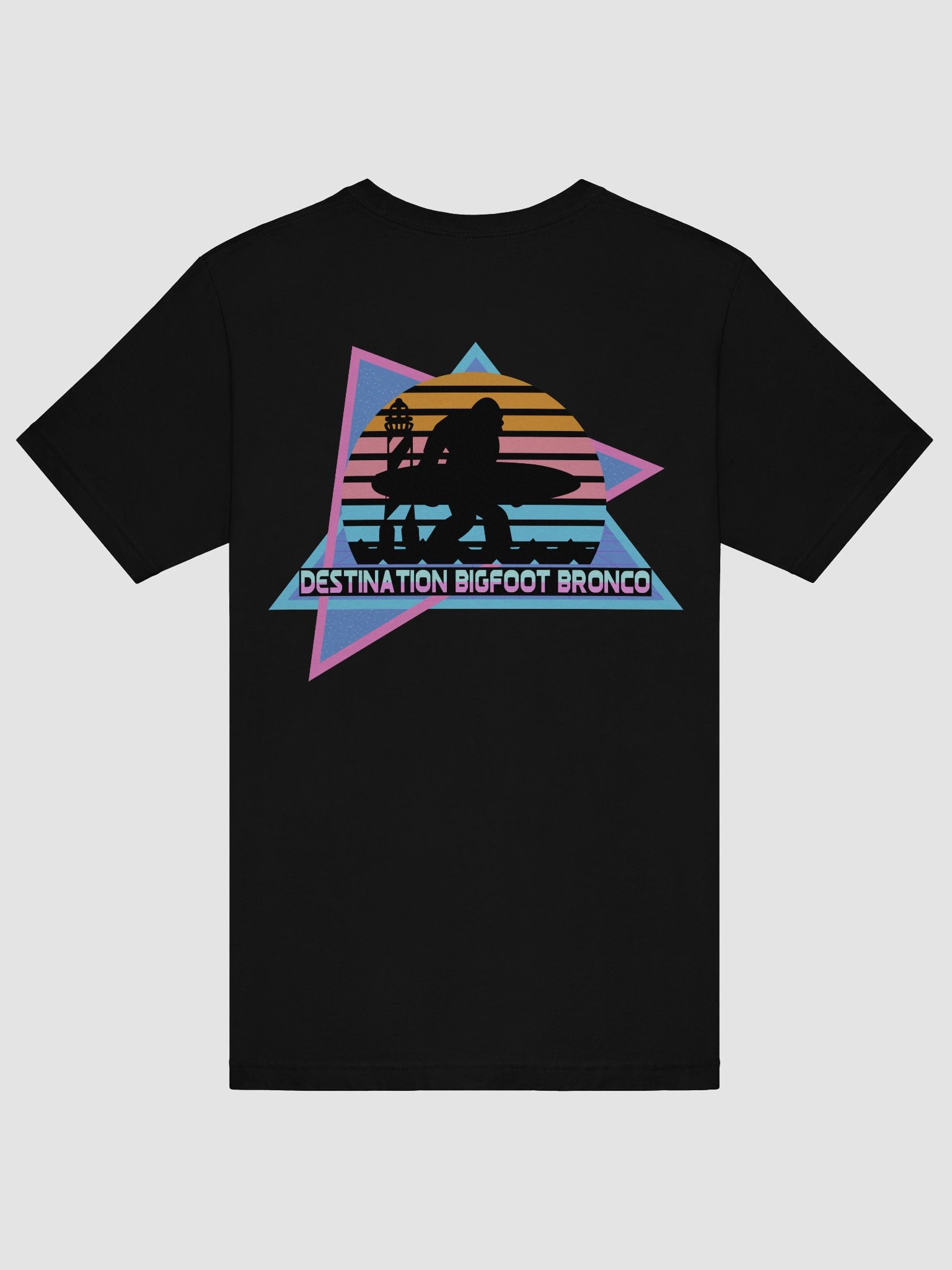 Destination Bigfoot Bronco Retro-Inspired T-Shirt (Black) product image (6)
