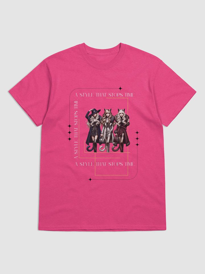 Luxury Cat Girl Fashion _A Style That Stop Time | Trendy Aesthetic T-Shirt product image (5)