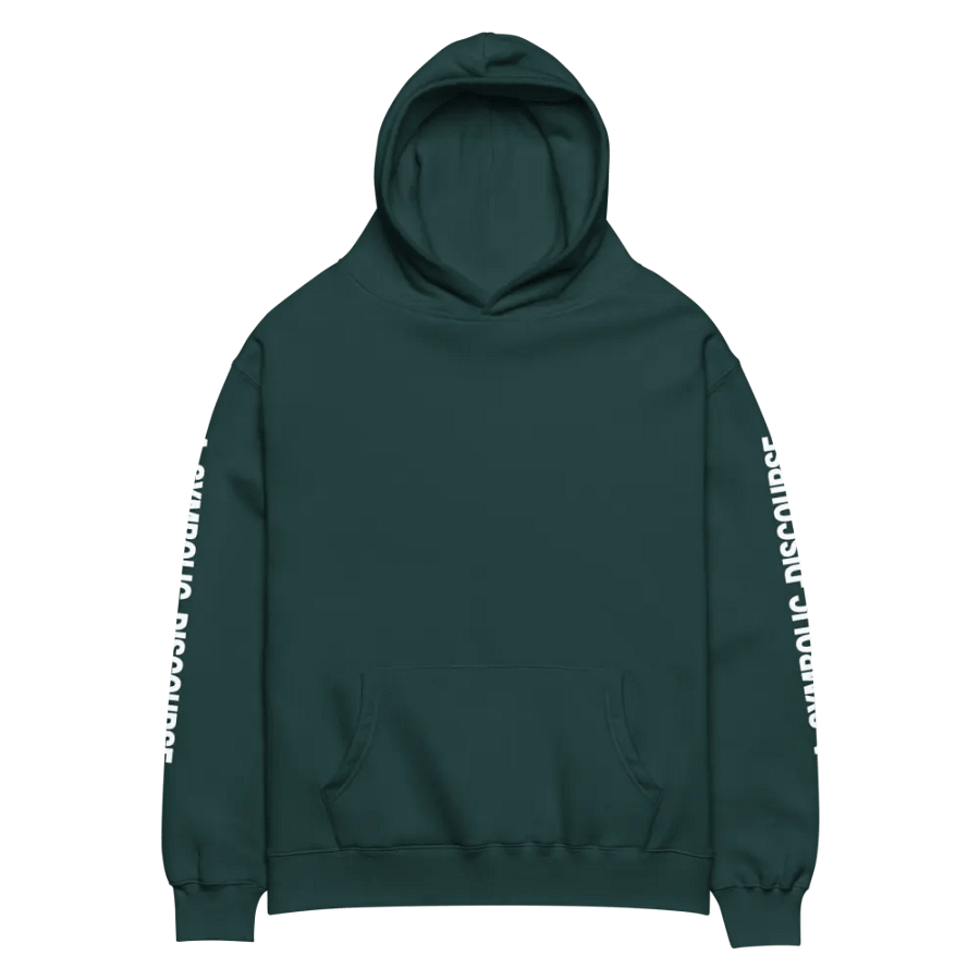 Oversized Emblem Pullover Hoodie product image (3)