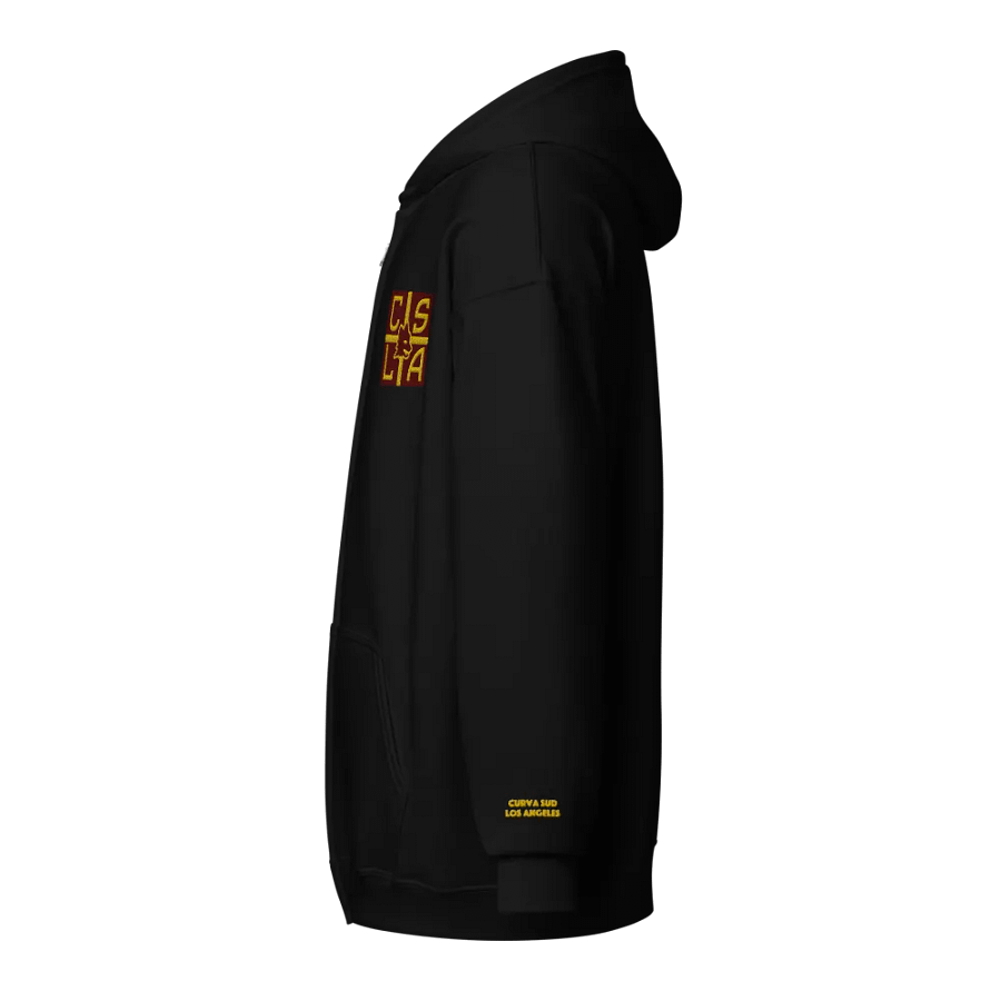 Zip up Hoodie Embroidered Unisex product image (2)