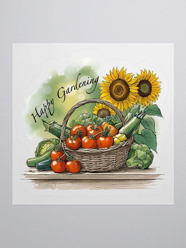 Happy Gardening - Sticker product image (1)