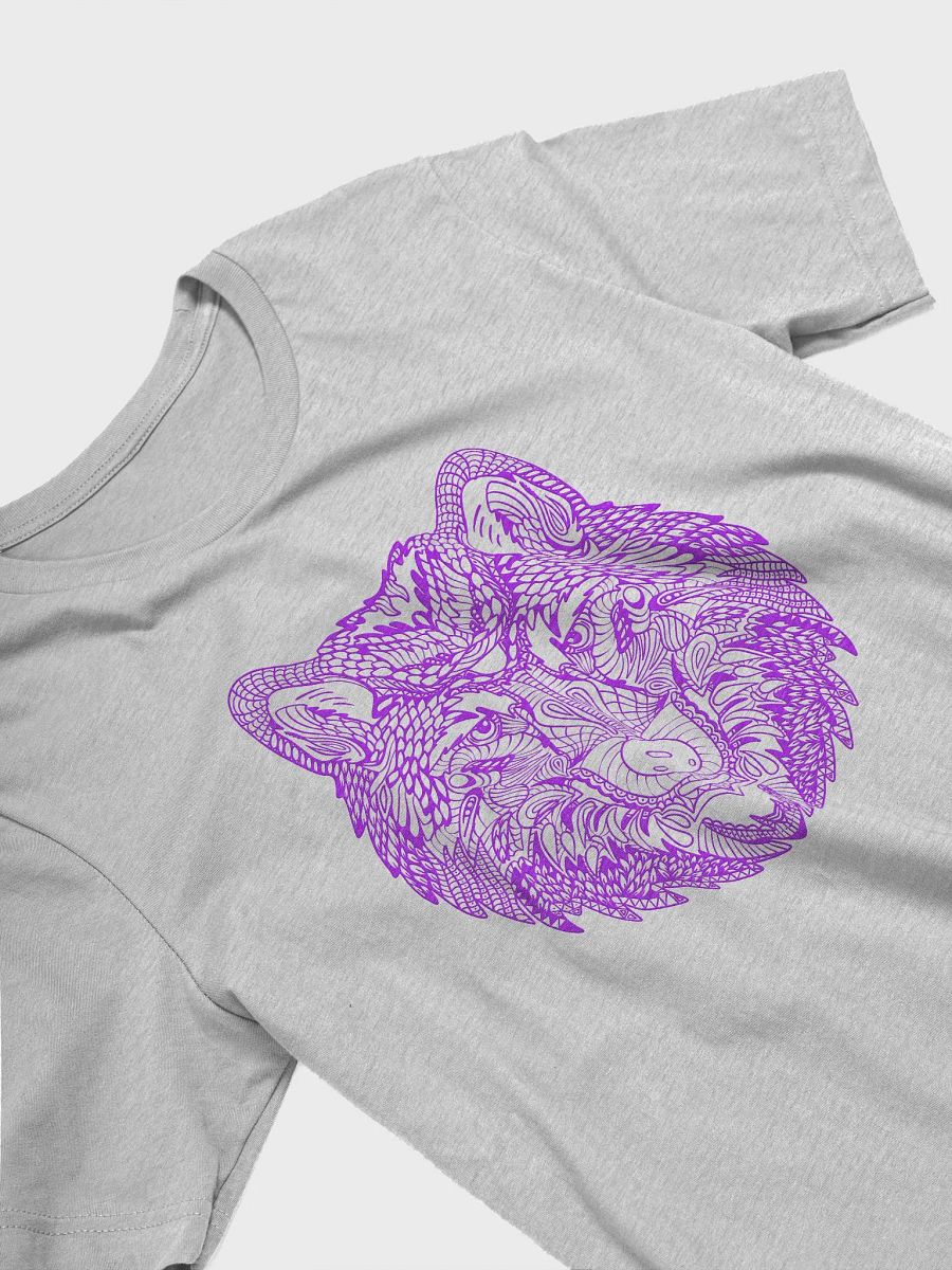 Symmetrical Wolf Head Graphic Tee product image (1)