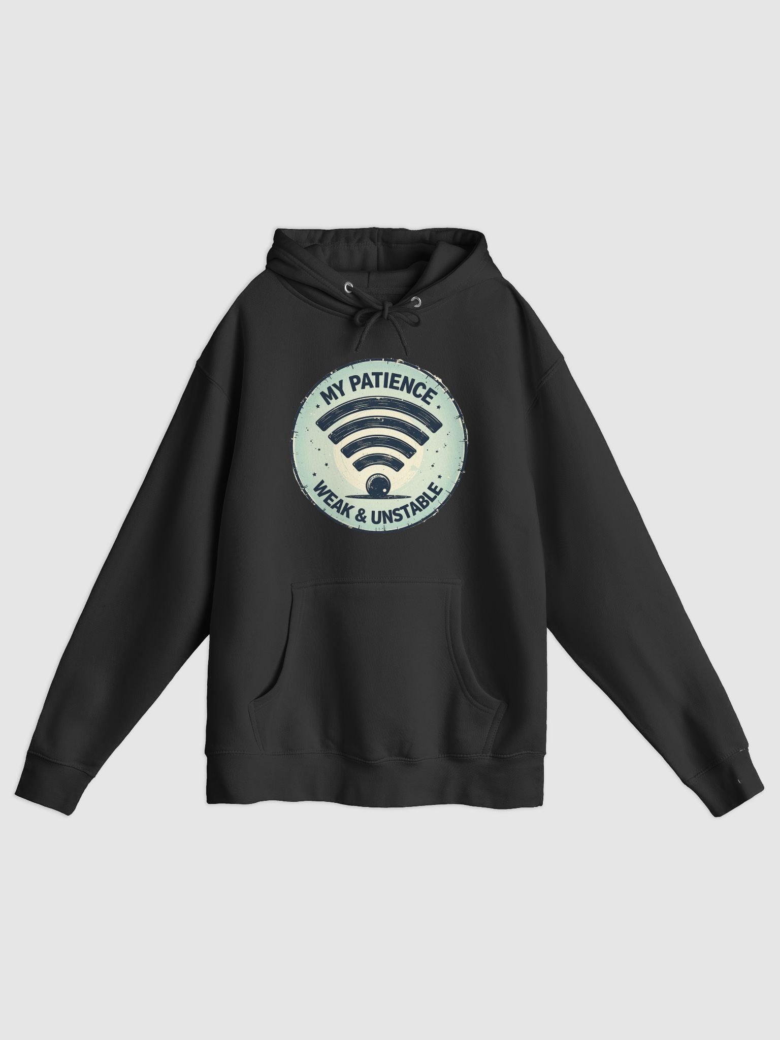 Vintage Wi-Fi Patience Hoodie product image (2)