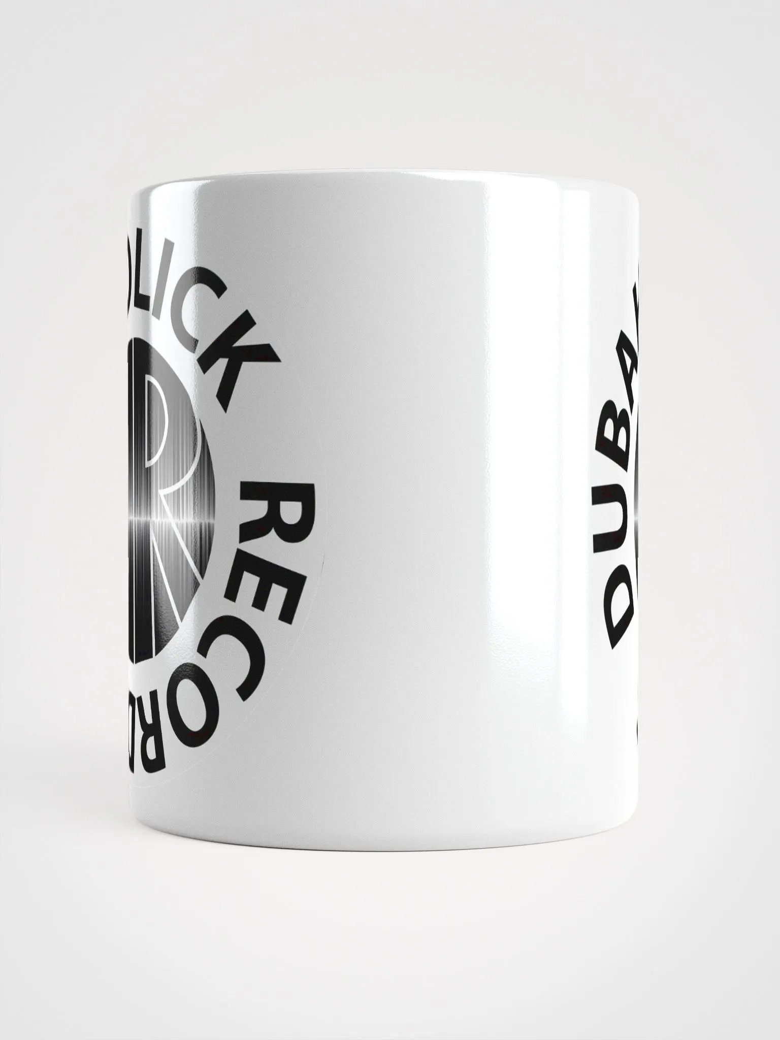 DR Circle White Glossy Mug product image (2)