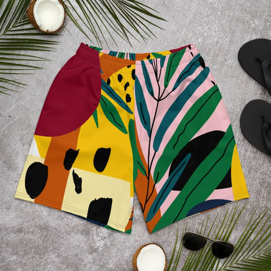 "BP3" Tropical Breeze Athletic Shorts product image (10)