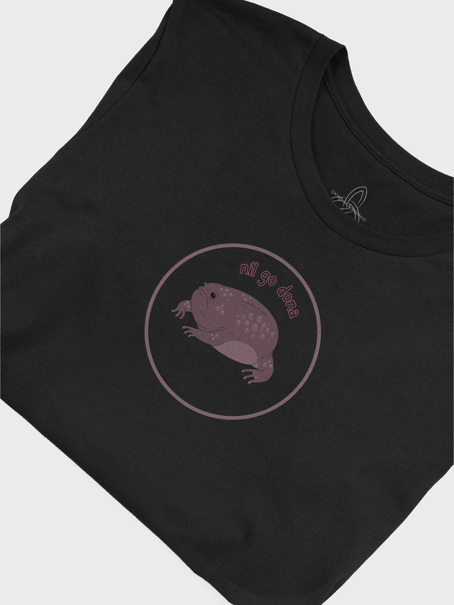Níl Go Dona (Not Bad) Desert Rain Frog T-shirt product image (3)