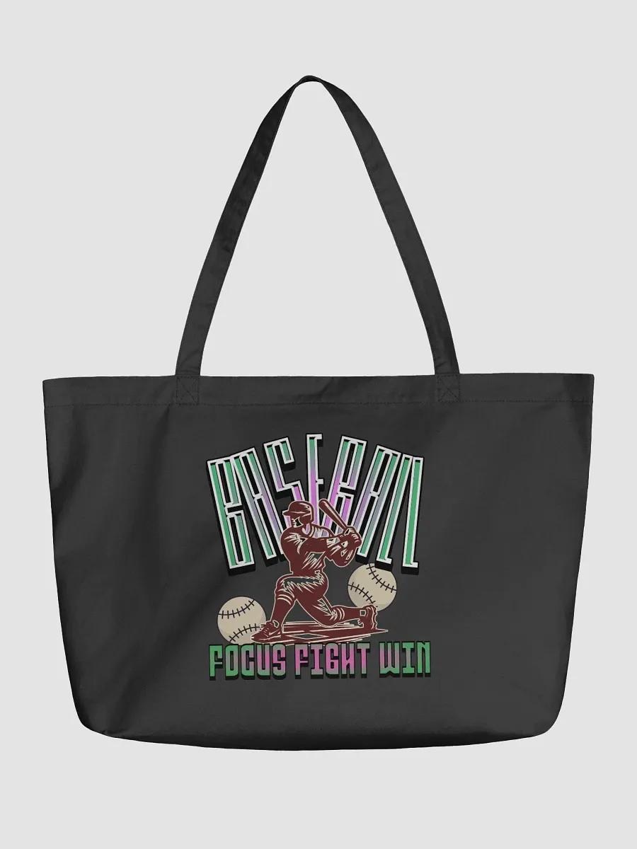 Focus Fight Win Baseball Tote product image (2)