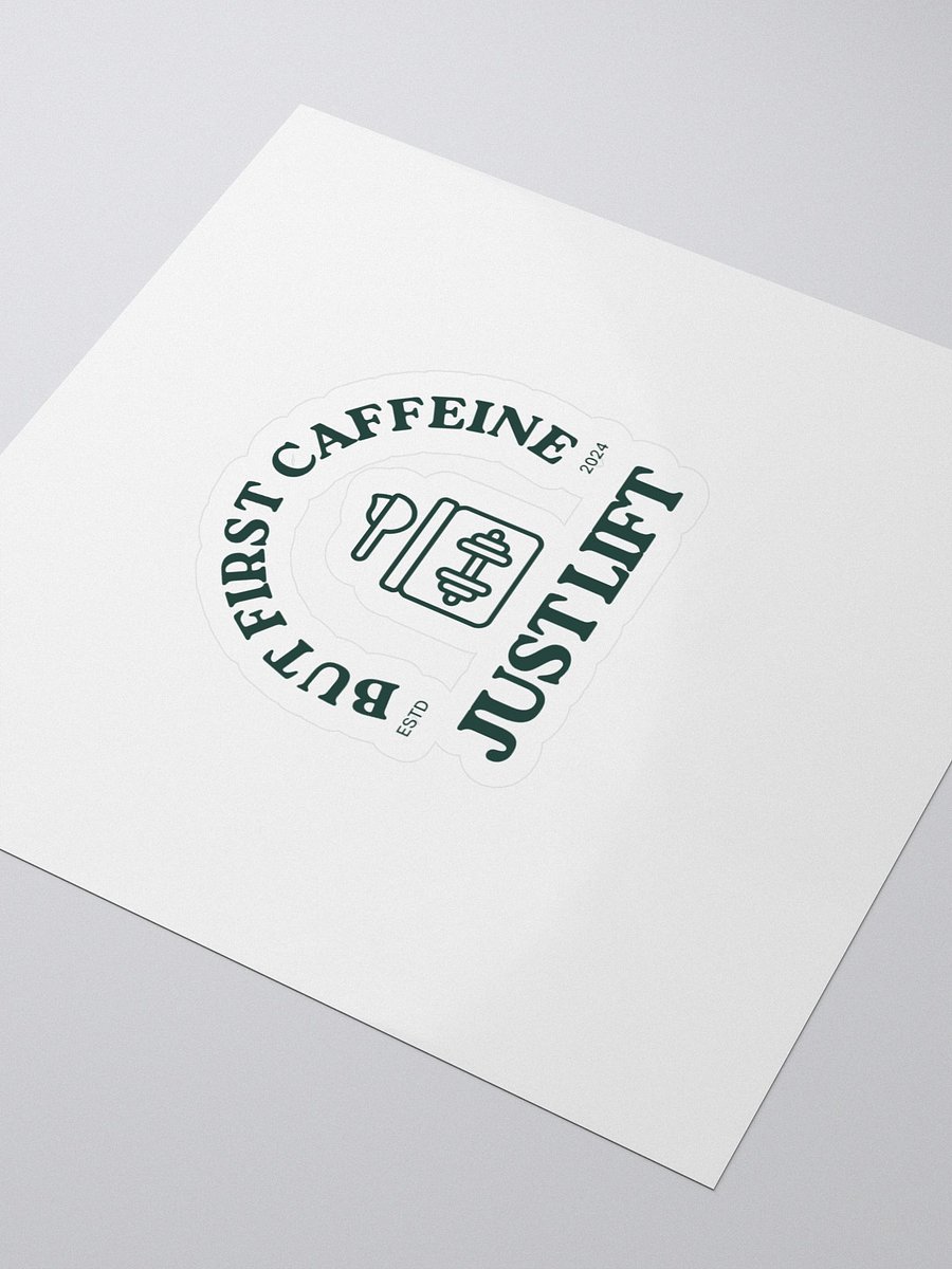 Caffeine First - Sticker product image (3)