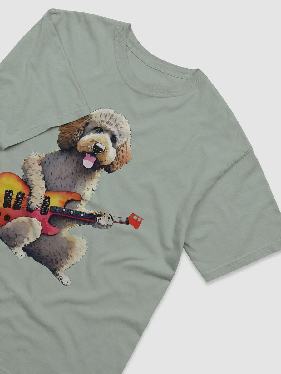 Groove with Your Best Friend: Labradoodle Electric Guitar Tee product image (34)
